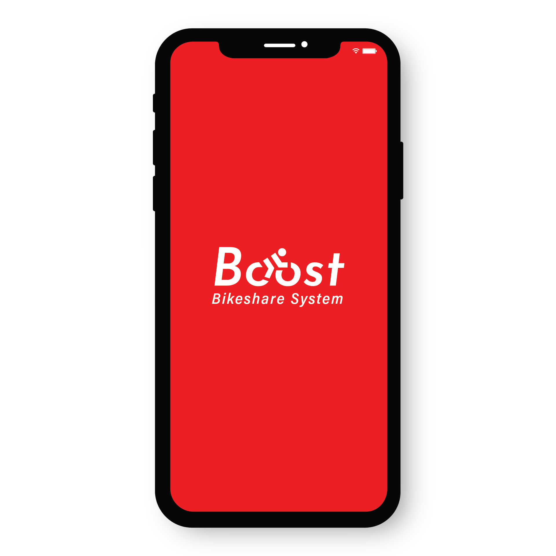 Boost mobile Logo on a phone